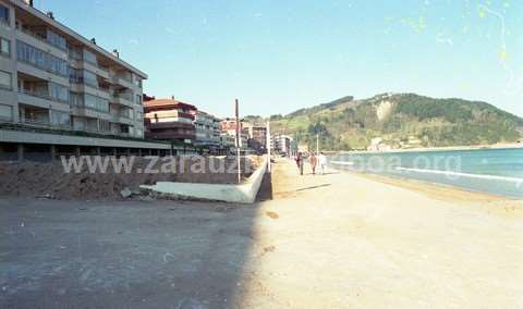 Obras en el malecón