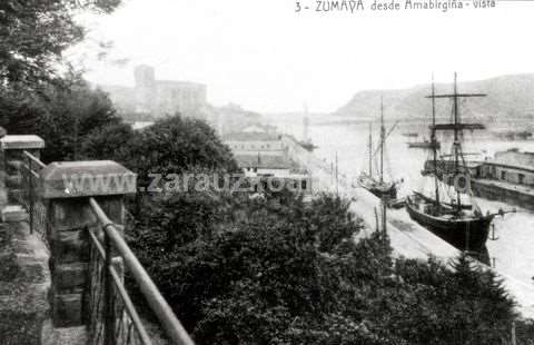 Zumaia, "Ama Birjinaren bista"tik begiratuta