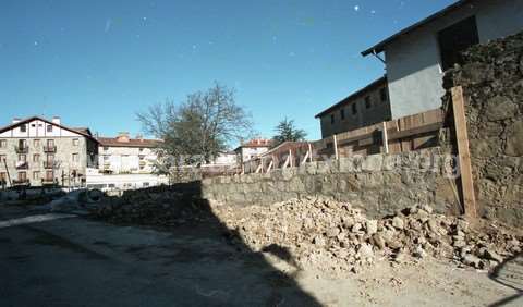 Obras en la calle Santa Clara