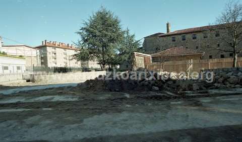 Obras en la calle Santa Clara