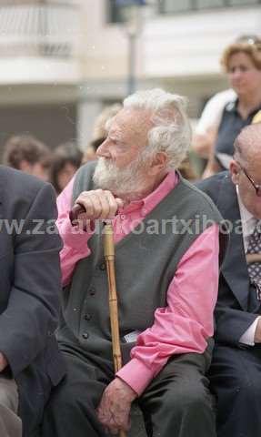 Inauguración de Bertsolarien Plaza