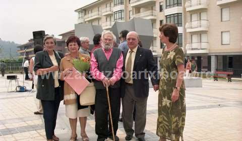 Bertsolarien Plazaren inaugurazioa