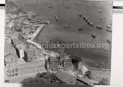 Getaria. Vista aérea