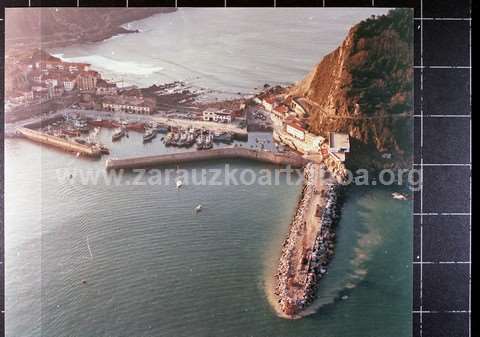 Getaria. Vista aérea