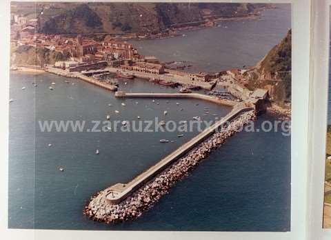 Getaria. Vista aérea