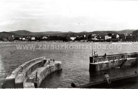 Zarautz: portua