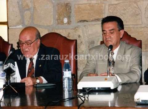 Homenaje a Francisco Escudero, Imanol Urbieta y Joxe Antonio Azpeitia 1996