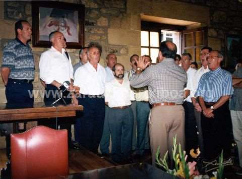 Homenaje a Francisco Escudero, Imanol Urbieta y Joxe Antonio Azpeitia 1996