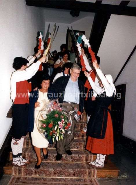 Francisco Escudero, Imanol Urbieta eta Joxe Antonio Azpeitiari omenaldia, 1996