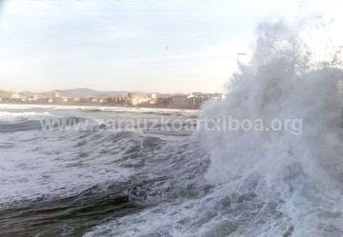 Zarautz y el mar