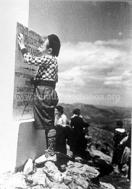 50 aniversario de la colocación de la cruz de Pagoeta