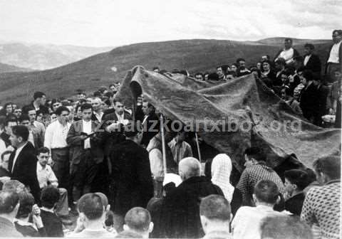 50 aniversario de la colocación de la cruz de Pagoeta