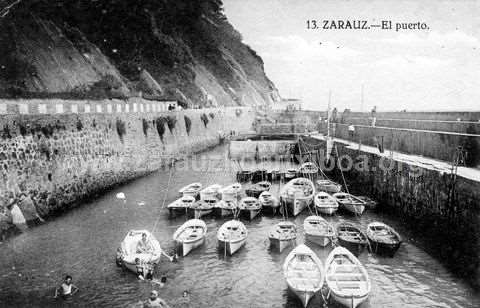 Zarautz. El puerto