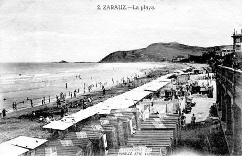 Zarautz. La Playa