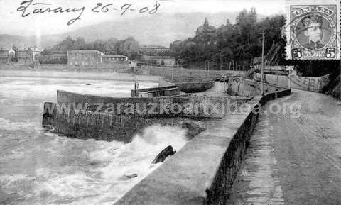 Zarautz. El Muelle