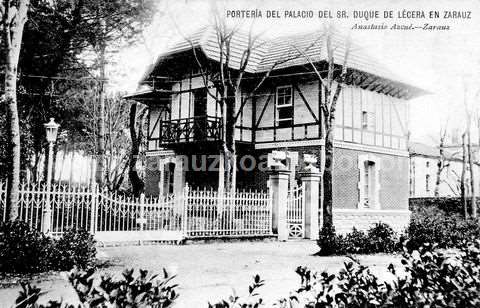 Portería del Palacio del Sr. Duque de Lécera en Zarautz