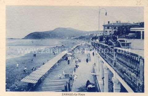 Zarautz. La Playa