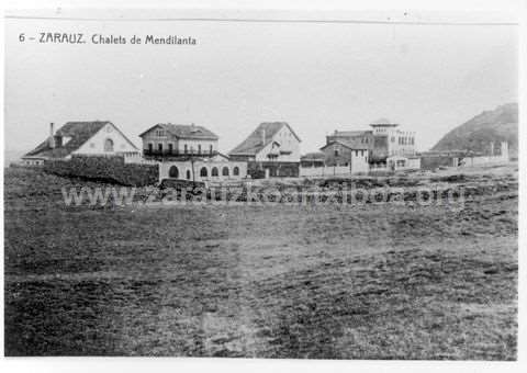 Zarautz. Chalets de Mendilanta