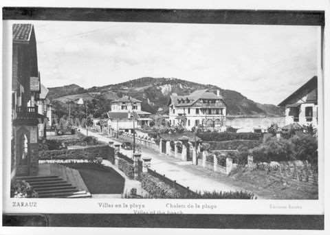 Zarautz. Villas en la playa