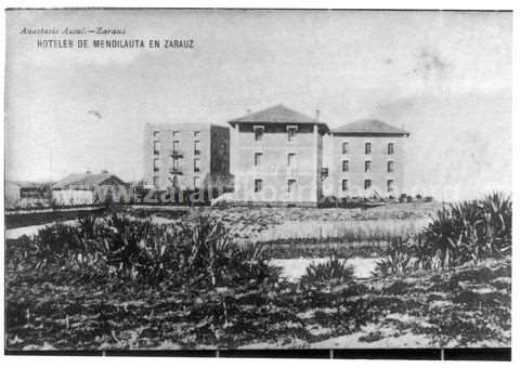 Zarautz. Hoteles de Mendiluta en Zarauz