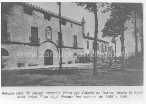 Zarautz. Palacio de Narros