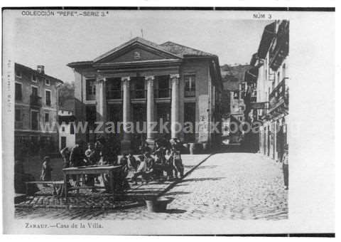 Zarautz. Casa de la Villa