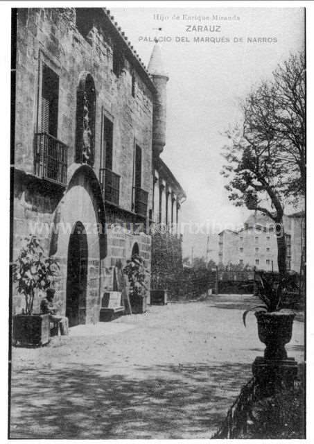 Zarautz. Palacio del Marqués de Narros