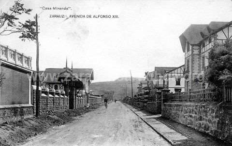 Zarautz: Avenida de Alfonso XIII