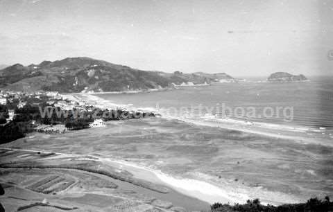 Zarautz. vista desde Talai Mendi