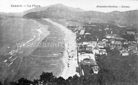 Zarautz. La playa