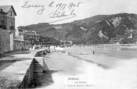 Zarautz. La Playa