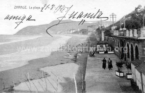 Zarautz. La Playa