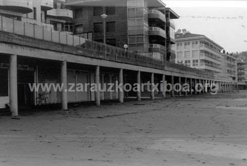 Temporal en Zarautz