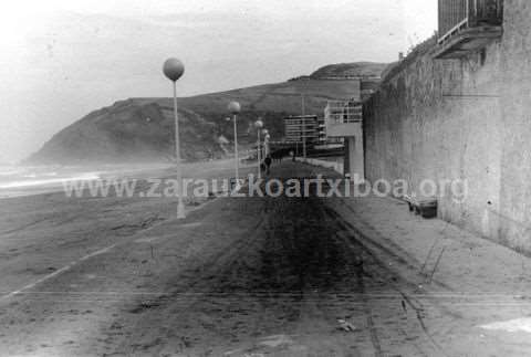 Temporal en Zarautz