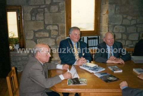 Visita del alcalde de Bray