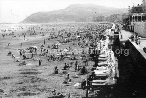 Zarautz. La playa