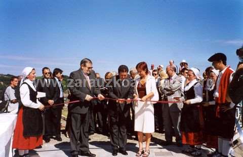 Inauguración del paseo Zarautz-Getaria