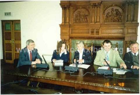 Visita de una delegación de Zarautz a Bray