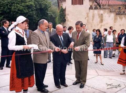 Inauguración de los parkings de la Munoa y Plaza