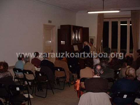 Homenaje al organista Luis Taberna