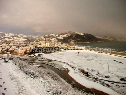 Zarautz eta elurra