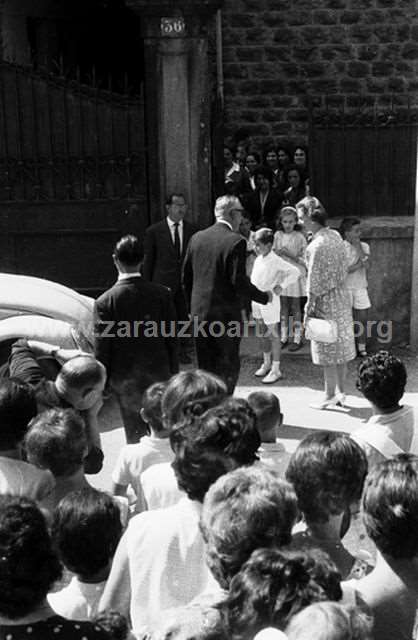 Reina Fabiola de Bélgica en Zarautz