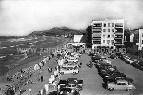 Aparcamiento de la plaza Munoa de Zarautz