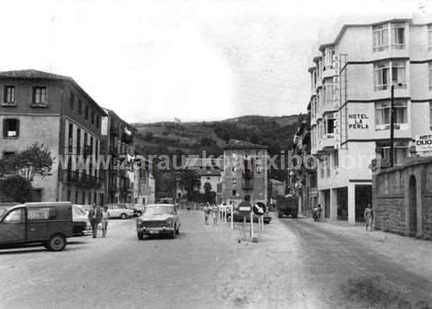 Fachada del hotel "La Perla" de Zarautz