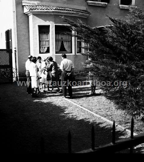 Reina Fabiola de Bélgica en su villa de Zarautz