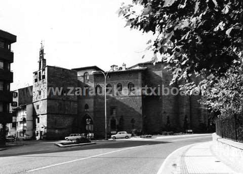 Fachada de la Parroquia Santa María La Real de Zarautz