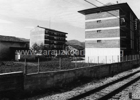 Vías de tren de Zarautz