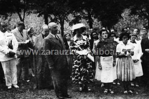 Visita de Francisco Franco a Zarautz