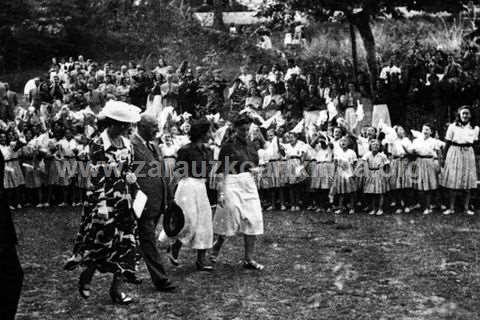 Visita de Francisco Franco a Zarautz