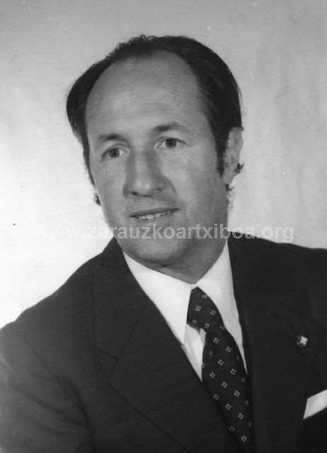 Retrato de Gervasio Juaristi, alcalde de Zarautz